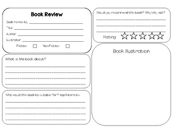 simple book review format