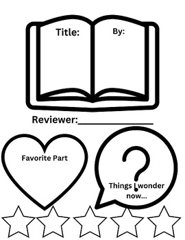 Preview of Book Review Template