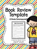 Book Review Template:  A Book Commercial