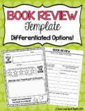 Book Review Template - FREE