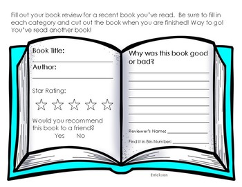 book review bulletin board ideas