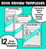 Book Review Templates/ Reading Comprehension