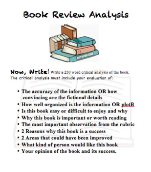 book review for assignment