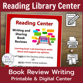 Preview of Book Review Writing and Publishing Library Center