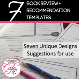 Book Review and Recommendation Templates