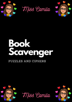 Preview of Book Scavenger Puzzles and Ciphers