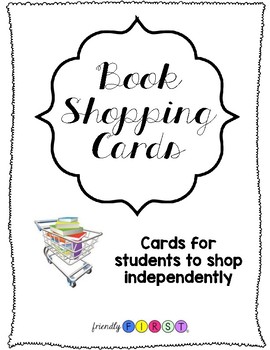 Preview of Book Shopping Card