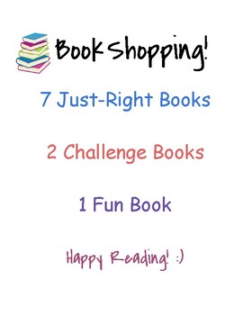 Book Shopping Anchor Chart