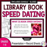 Book Speed Dating -- Library
