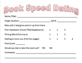 Book Speed Dating Form