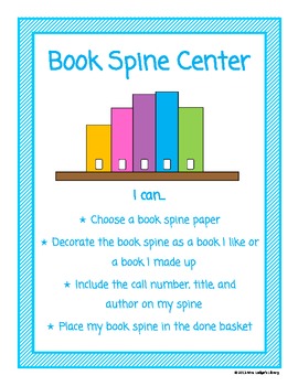Preview of Book Spine Center Sign