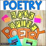 Book Spine Poetry Bulletin Board Activity Kit | Library Bu