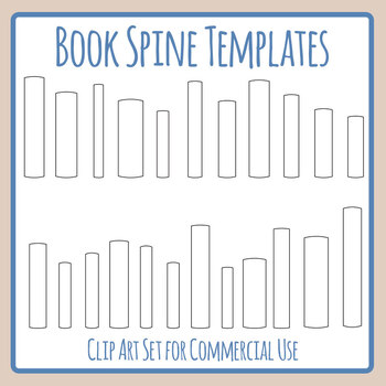 Book Spines Template Worksheets Teaching Resources Tpt