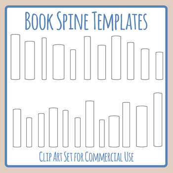 blank book spine