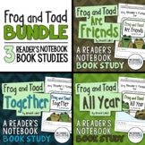 Frog and Toad BUNDLE {3 Book Studies: Friends, Together, A