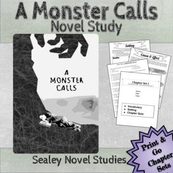 Preview of Novel Study: A MONSTER CALLS by Patrick Ness