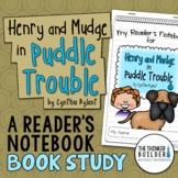 Henry and Mudge in Puddle Trouble {Book Study} Henry & Mudge #2