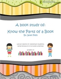 Book Study - Know the Parts of a Book - Library Lessons