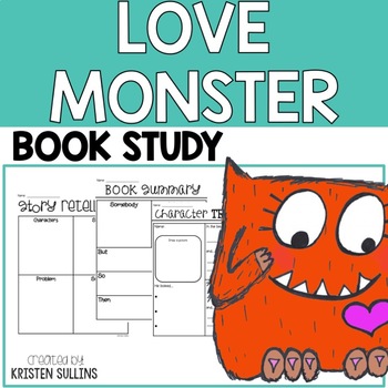 Preview of Book Study: Love Monster