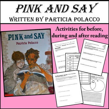 Preview of Pink and Say - Book Study Activities