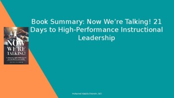 Preview of Book Summary: Now We’re Talking! 21Days to High-Performance Instructional Leader