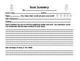 Book Summary Template