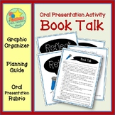 Book Talk Oral Presentation with Graphic Organizer, Planni