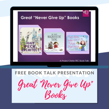 Preview of Book Talk Introduction to "Never Give Up" Books