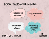 Book Talk Speech Bubble Conversations Bulletin