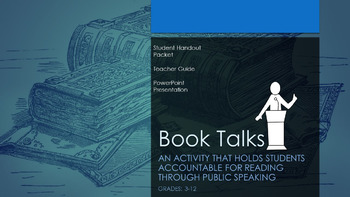 Preview of Book Talks Book Report: A Public Speaking Unit for Silent Reading Choice Books