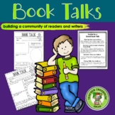 Book Talks | Reading and Writing | Literacy Activities