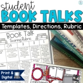 Book Talks Report Simple Book Review Templates End of Year Reading Activities 