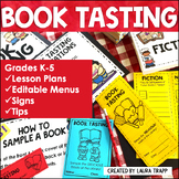 Book Tasting Activities for Elementary Library Lessons - B