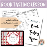 Book Tasting Activity | Genre Lesson | Classroom Library Tour