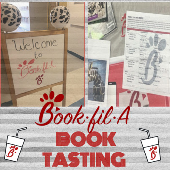 Preview of Book Tasting Book Fil A Theme-Informational Text