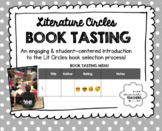 Book Tasting | Literature Circles Selection Sheets