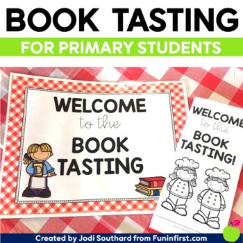 Preview of Book Tasting for Primary Students