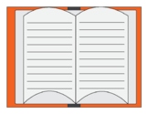 Book Template - Orange