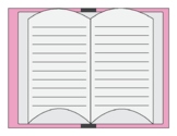 Book Template - Pink