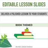 Daily Lesson Slides Book Theme