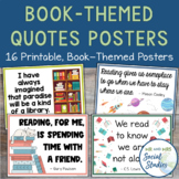 Book-Themed Quote Posters
