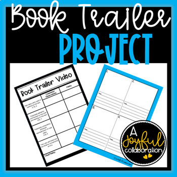 Preview of Book Report: Book Trailer Project for ANY Fiction Book - Summarizing