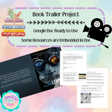 Book Trailer Project, Storyboard Template, Editable, Digit