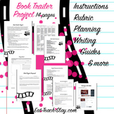 Book Trailer Project and Writing Reflection - Editable - Digital