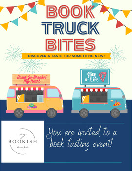 Preview of Book Truck Bites Book Tasting Event