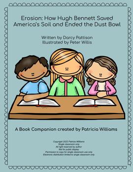 Preview of Book activities for "Erosion: How Hugh Bennett Saved America’s Soil . . . Dust B