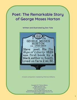 Preview of Book activities for "Poet: The Remarkable Story of George Moses Horton"
