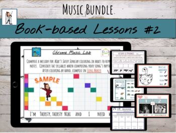 Preview of Book-based Music Lesson Bundle #2 : Social Emotional Learning (20% off)