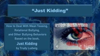 Preview of Book-based No Prep Mean Teasing Bullying Prevention Skills SEL Lesson w 3 videos