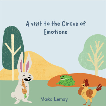 Preview of Book for children about emotions  - A visit to the circus of emotions